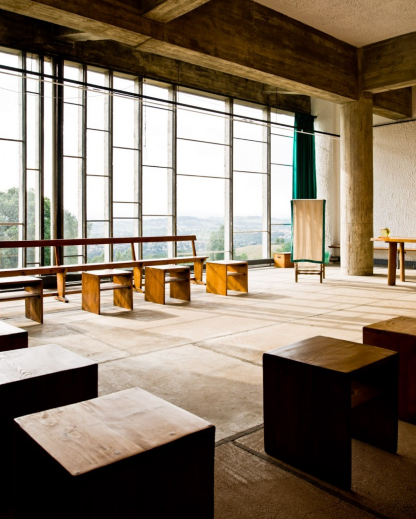Interiör från La Tourette